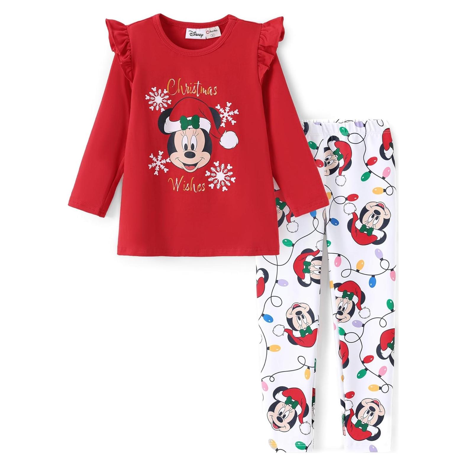 Conjunto Ropa Niña 6-9 Meses Disney Minnie Navidad 2 Piezas