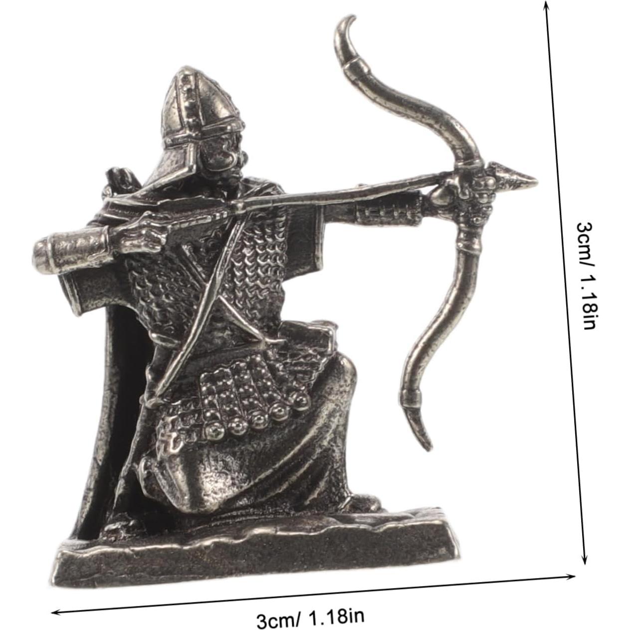 Figura de Caballero Romano Vintage JOINPAYA 3x3cm Decoración