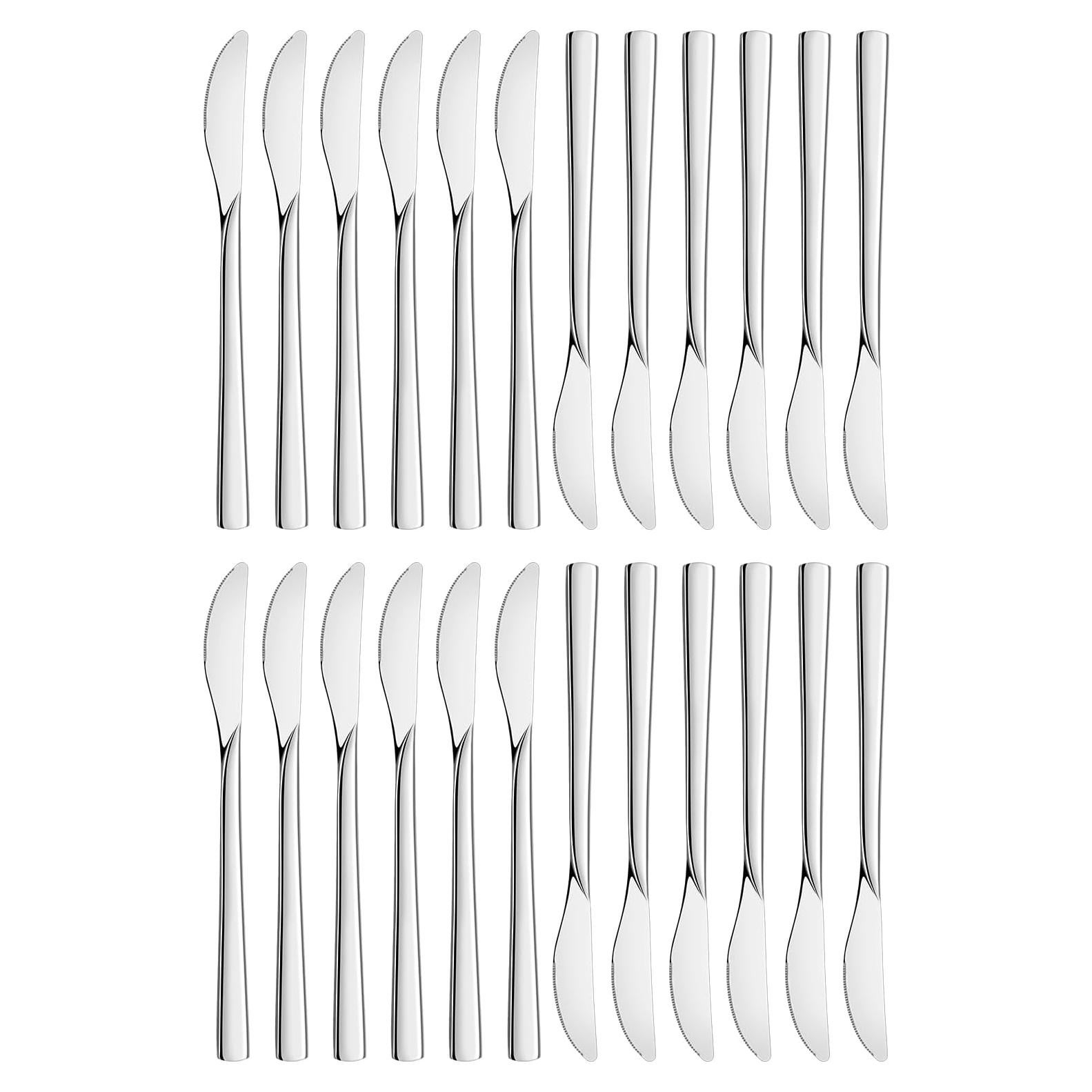 Juego de 24 cuchillos de cena Stapava, acero inoxidable 21.6 cm