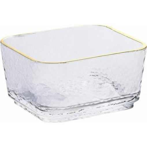 Soporte para Clips de Papel AxeWoodz Vidrio Dorado 98x75x50mm