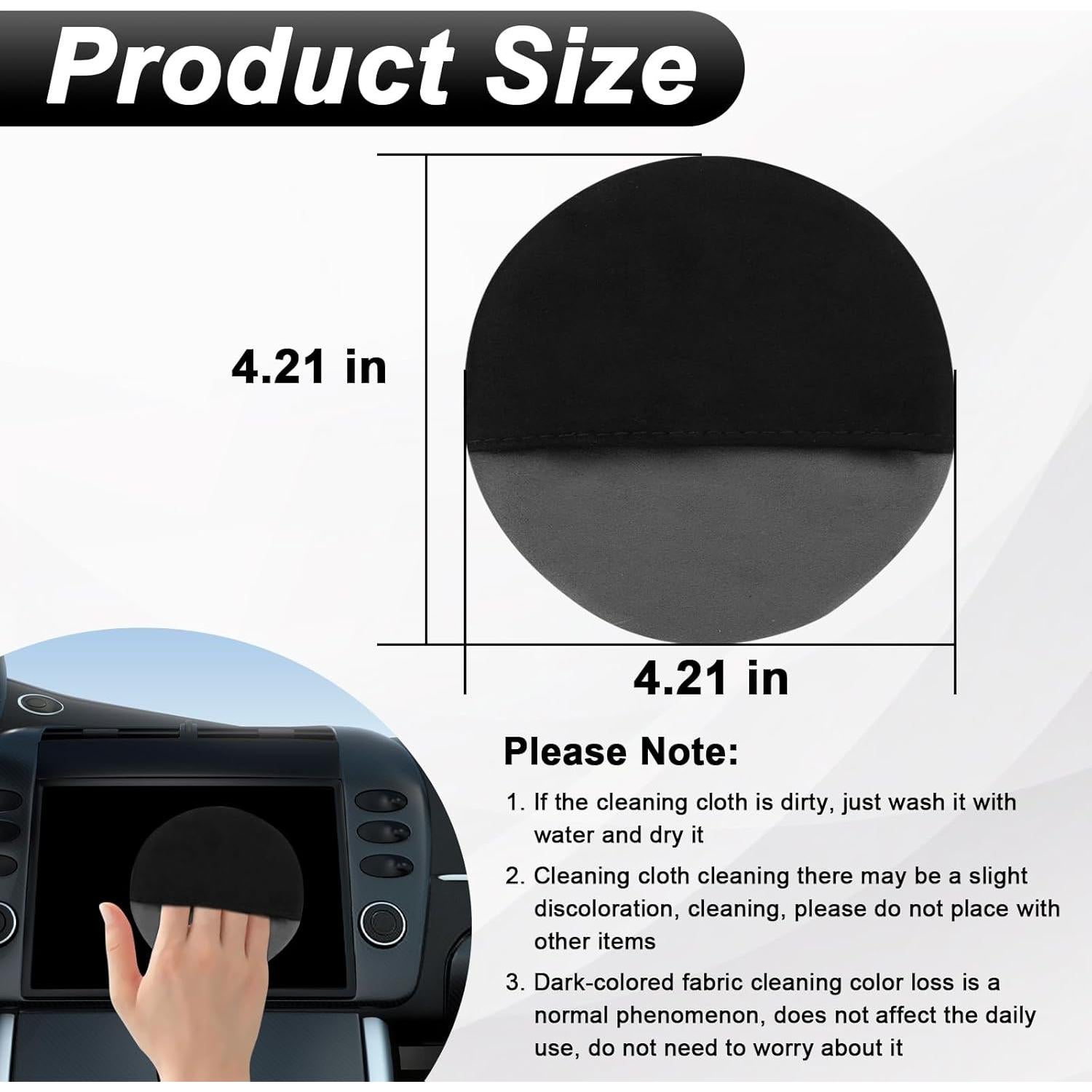 Toallitas de Microfibra BFXM para Limpiar Pantallas de Vehículos