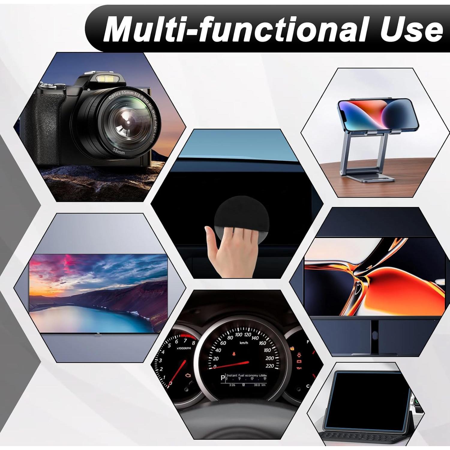 Toallitas de Microfibra BFXM para Limpiar Pantallas de Vehículos