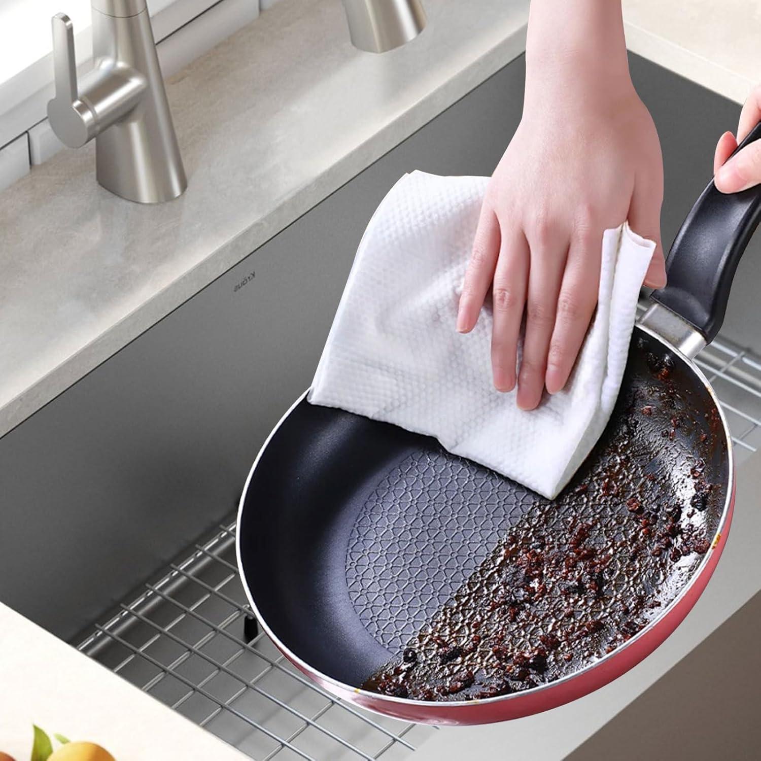 Toallitas de limpieza de platos RSQAZQ 50 Pcs desechables