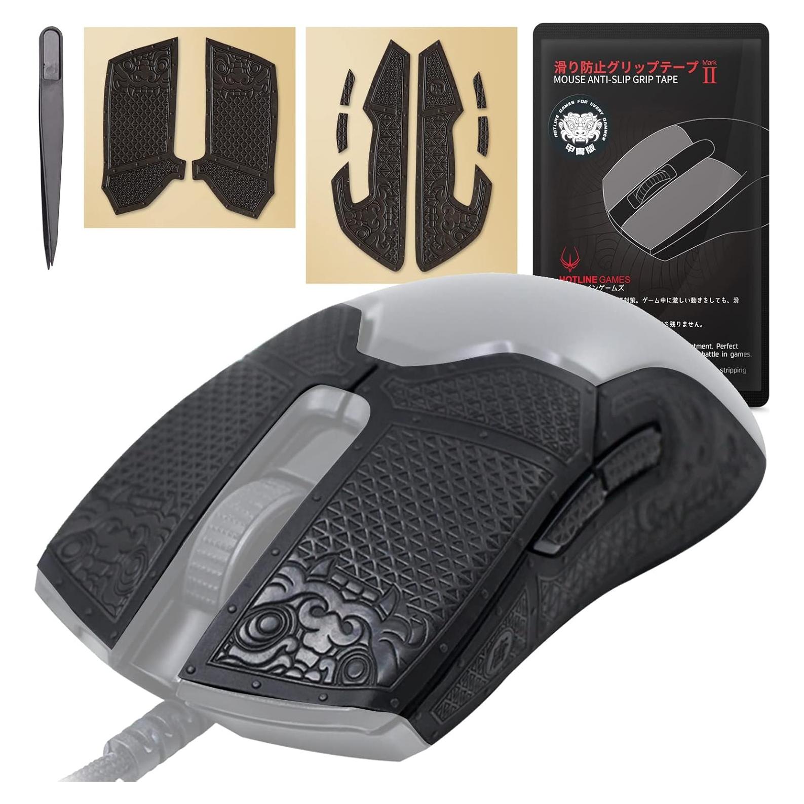 Cinta Antideslizante HOTLINEGAMES para Ratón Viper - Negro