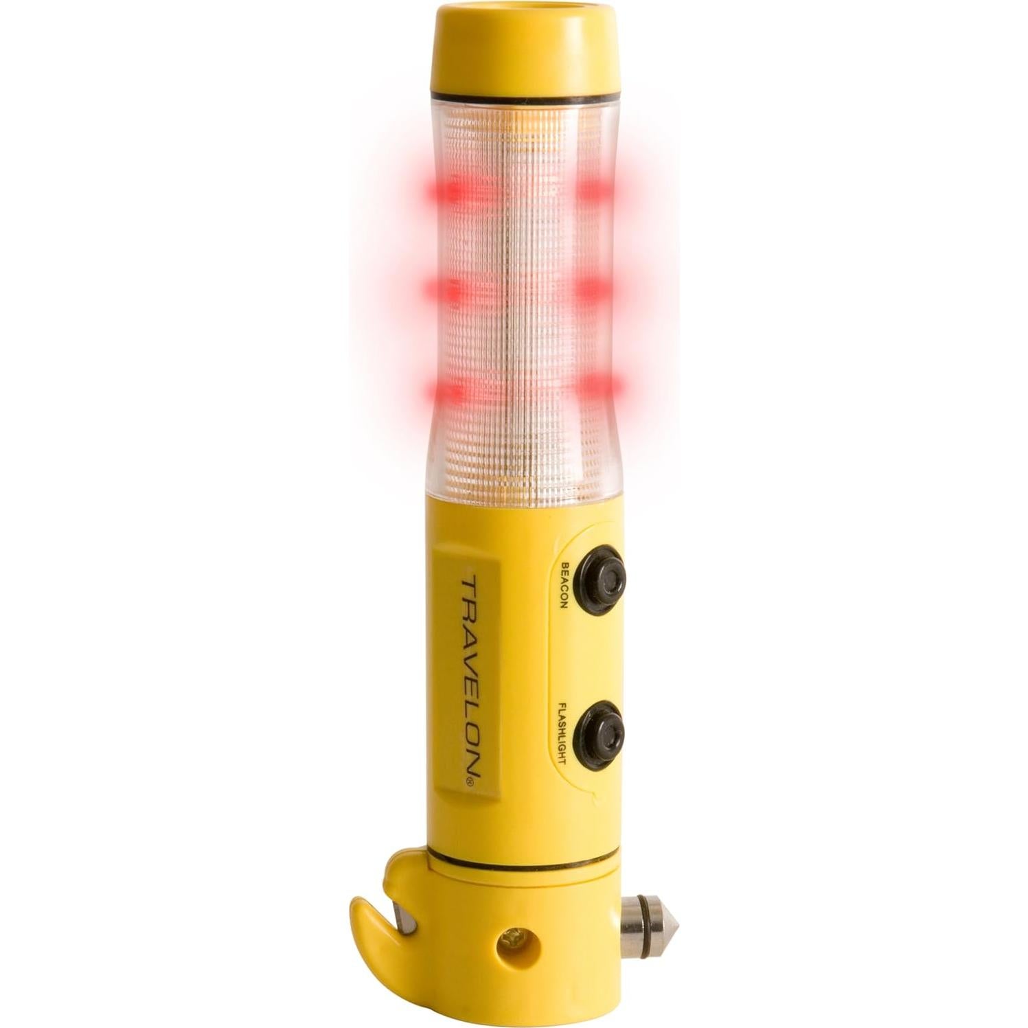 Herramienta de Emergencia 4-en-1 Travelon Amarillo