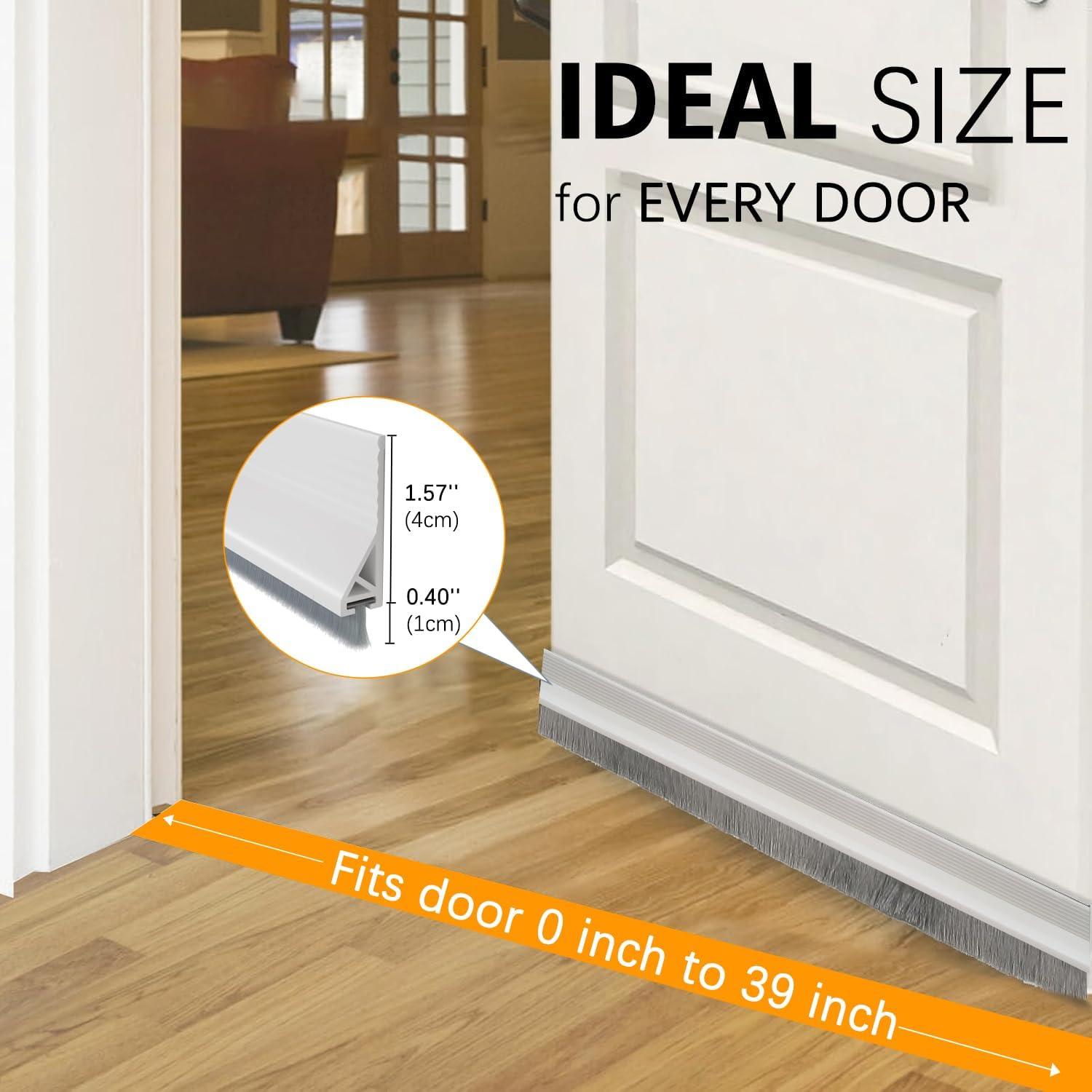 Paquete de 2 Barras de Barrido WUMUTI 99 cm Blanco