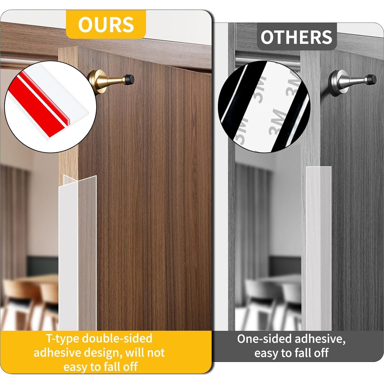 Tira de Sello Transparente Cranviech 6.1m T-Forma Aislamiento