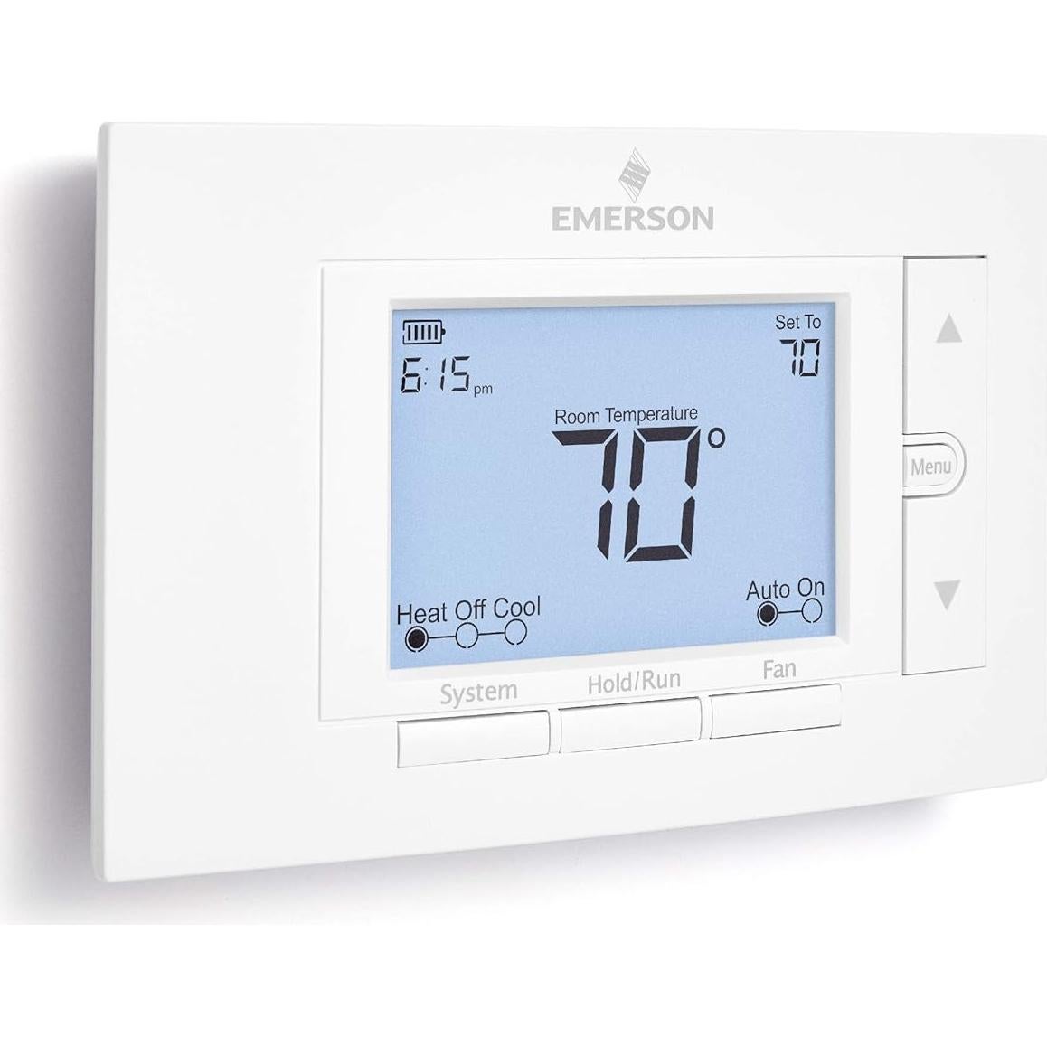 Termostato Programable Emerson 1F85U-42PR LCD 7 Días