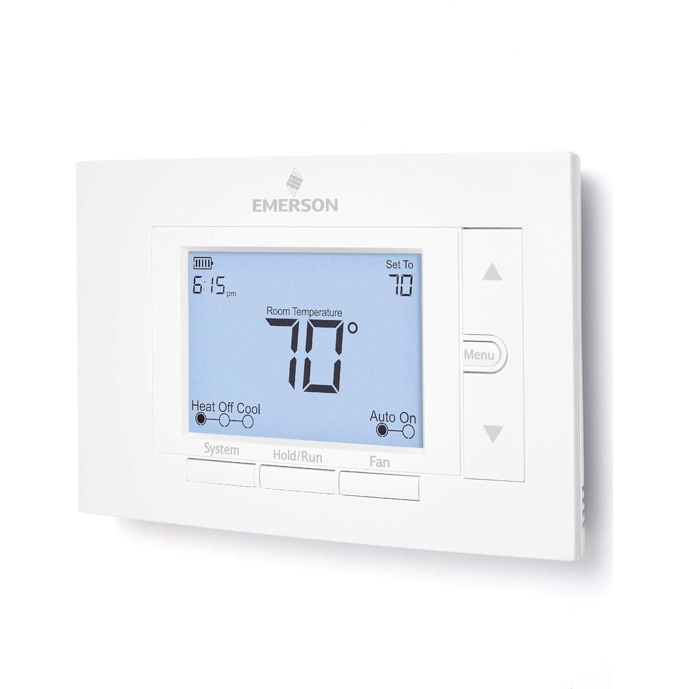 Termostato Programable Emerson 1F85U-42PR LCD 7 Días
