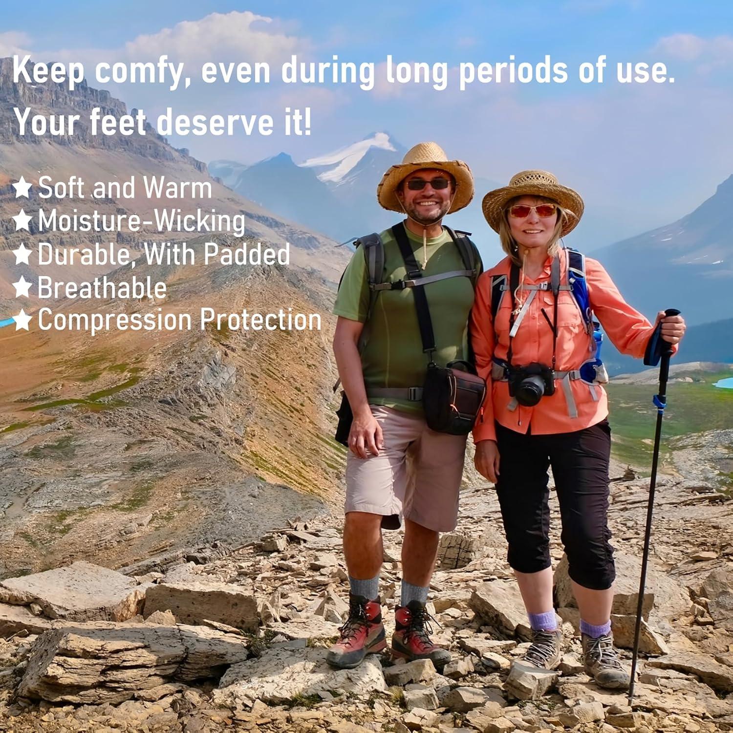 Calcetines de Senderismo CWVLC Elite Crew Acolchados 4 Pairs