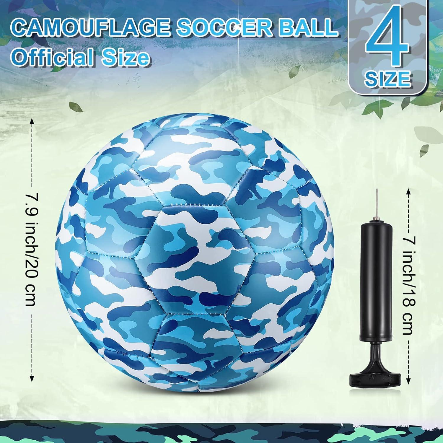 Balón de Fútbol Camuflaje Libima Tamaño 4 con Bomba