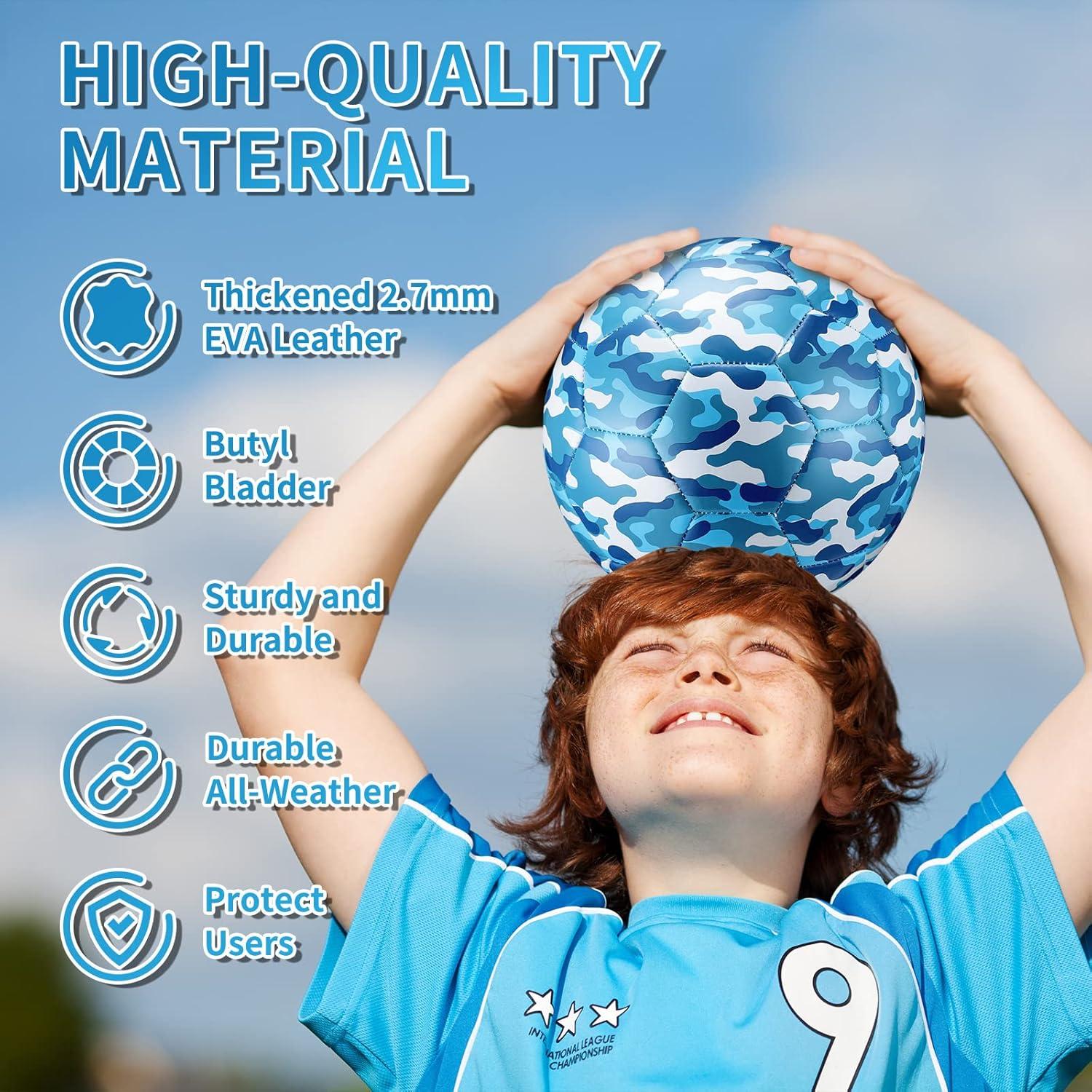 Balón de Fútbol Camuflaje Libima Tamaño 4 con Bomba