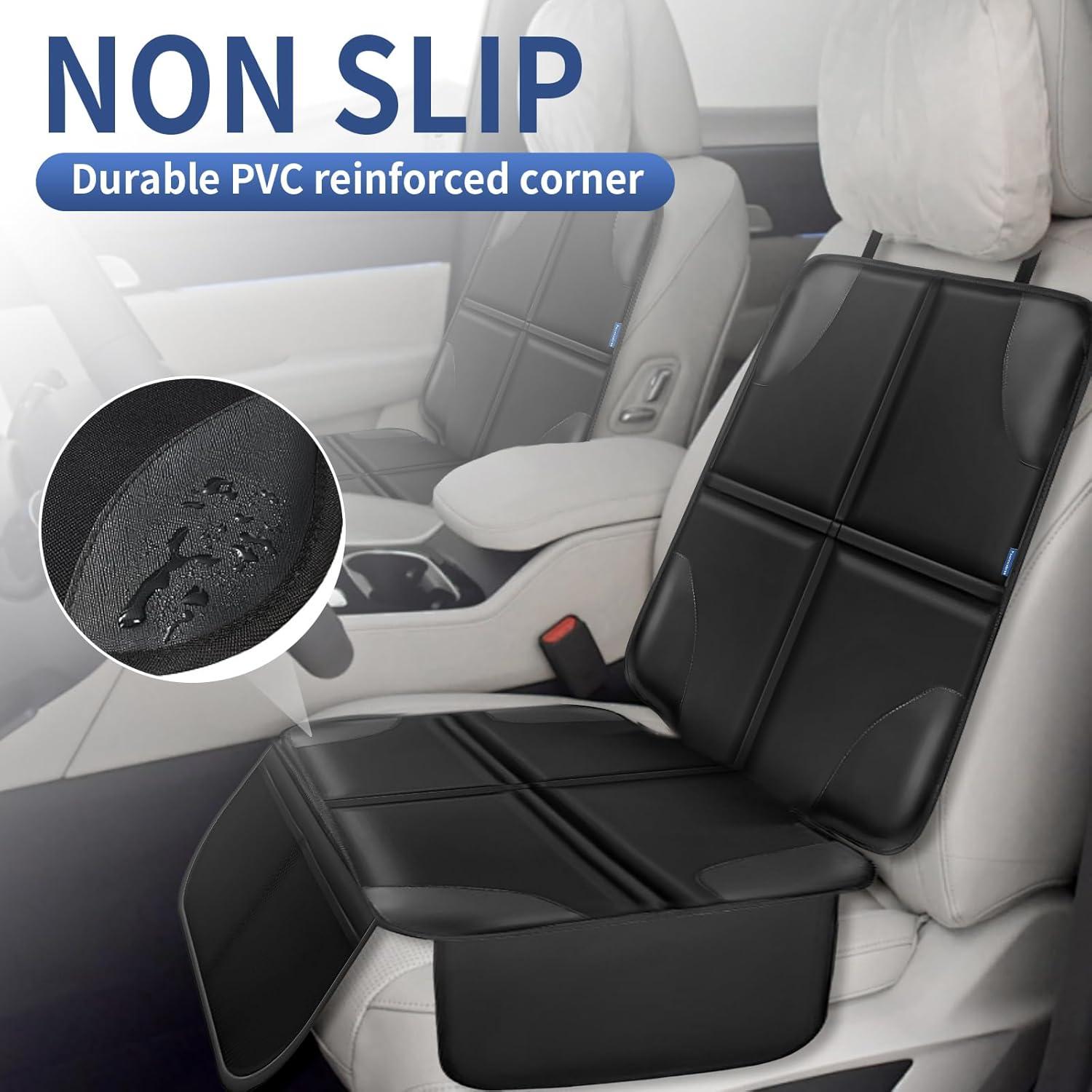 Protector de Asiento de Coche Psumuabrre Negro Universal