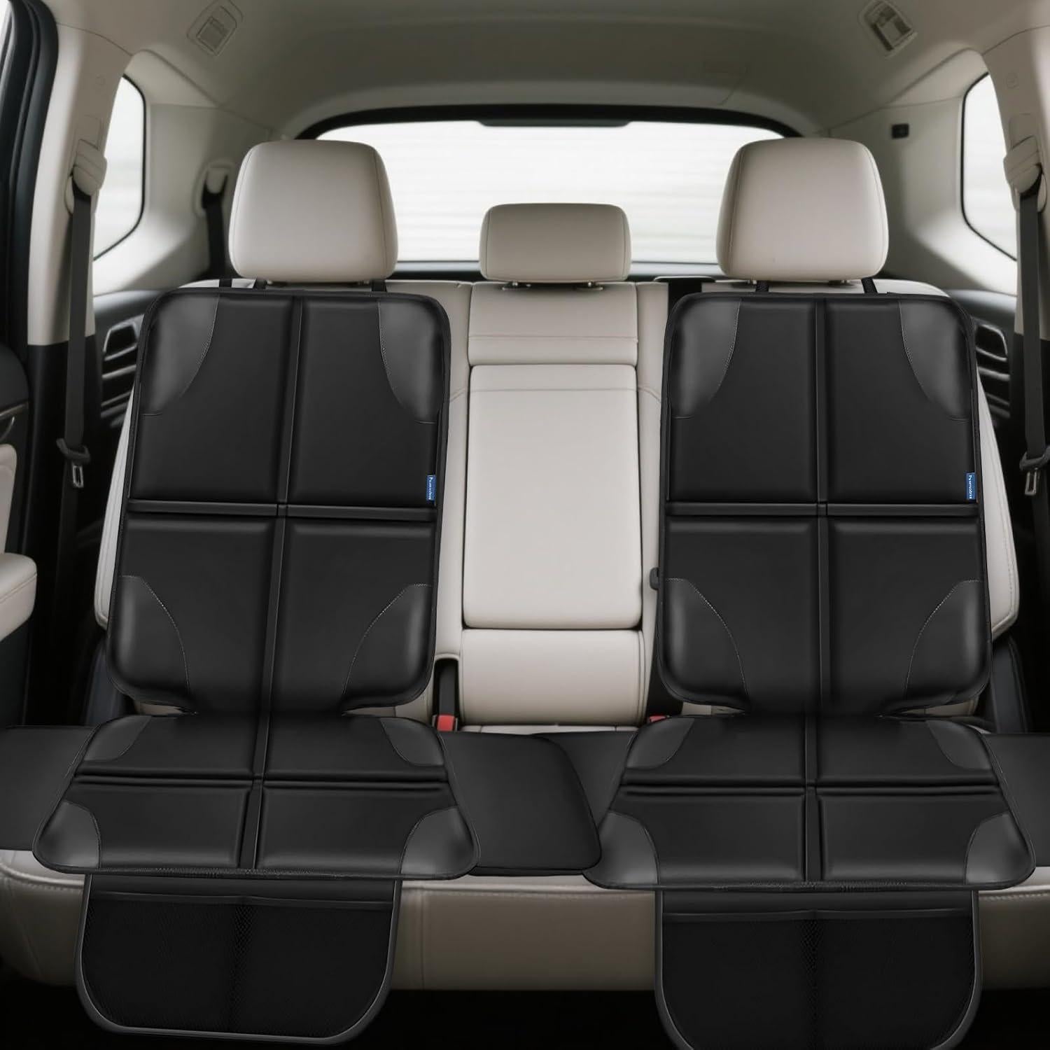 Protector de Asiento de Coche Psumuabrre Negro Universal