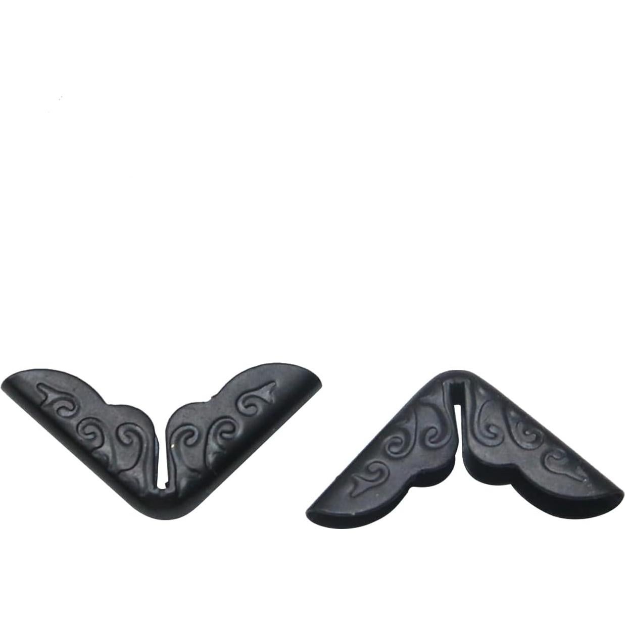 Protectores de Esquinas Mcredy de Metal Negro - Paquete de 100