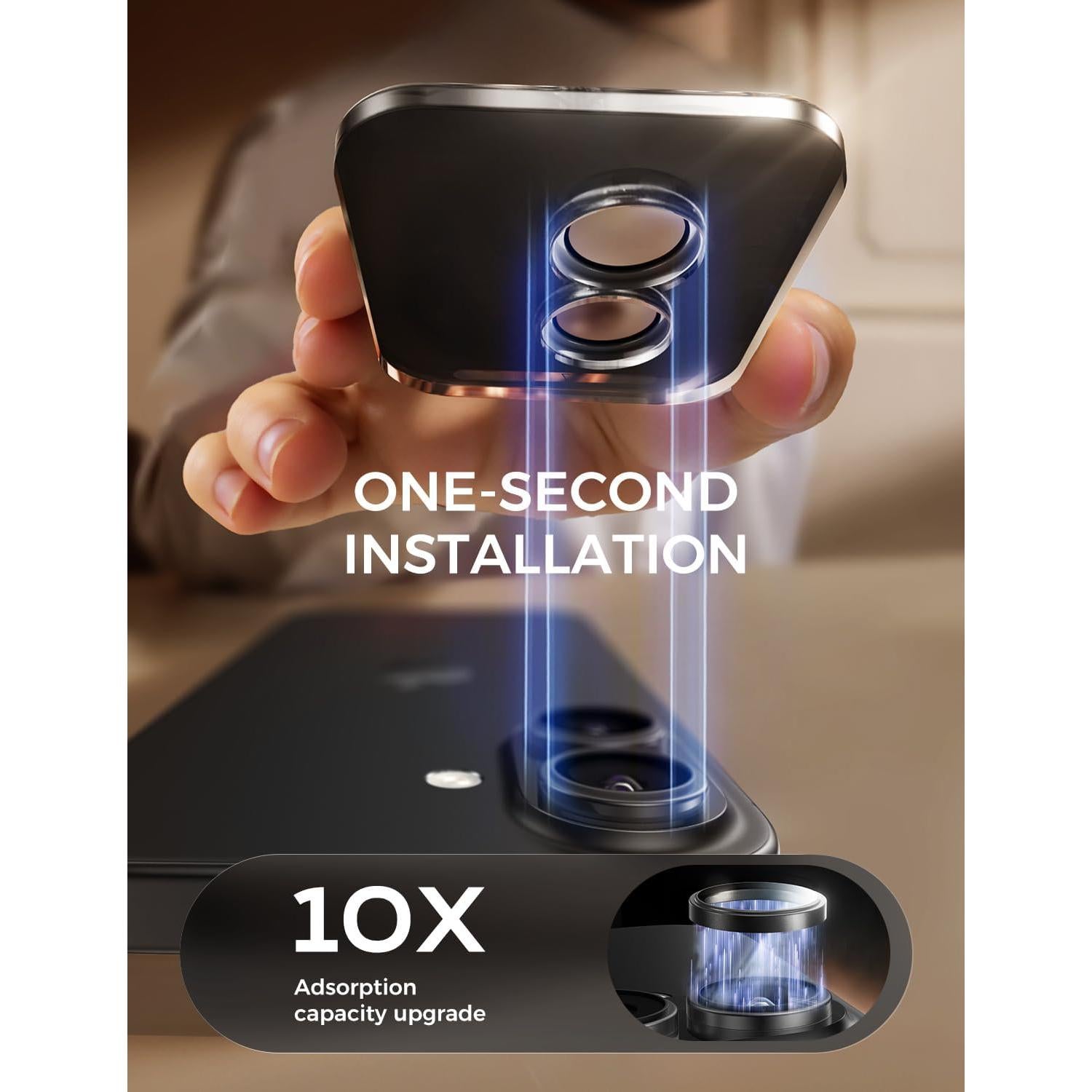 Protector de Lente de Cámara MAGIC JOHN para iPhone 17 - Vidrio Templado 9H