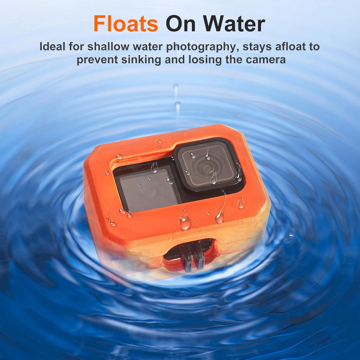 Funda Flotante FitStill para GoPro Hero 9/10/11/12/13 Negra