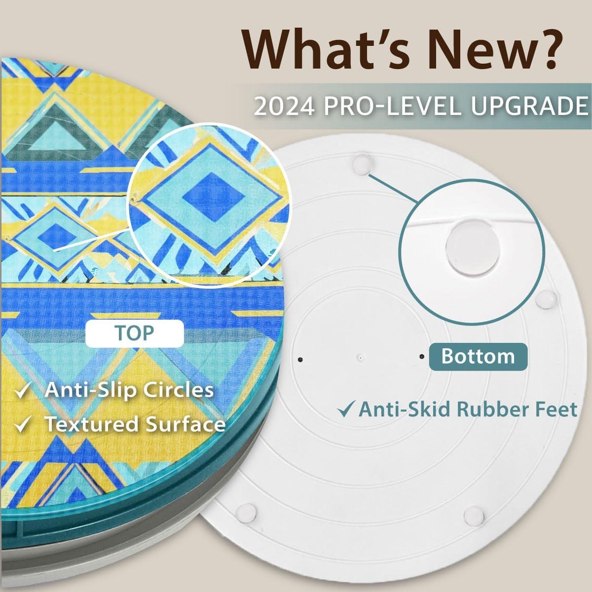 SoulThink® Ant Proof Cat Dog Bowl Tray - SoulThink x Simone Miller Collaboration Pet Food Dish Indoor No Chemical No Water Needed Different from Traditional Ant Trap (Mountain Totem)