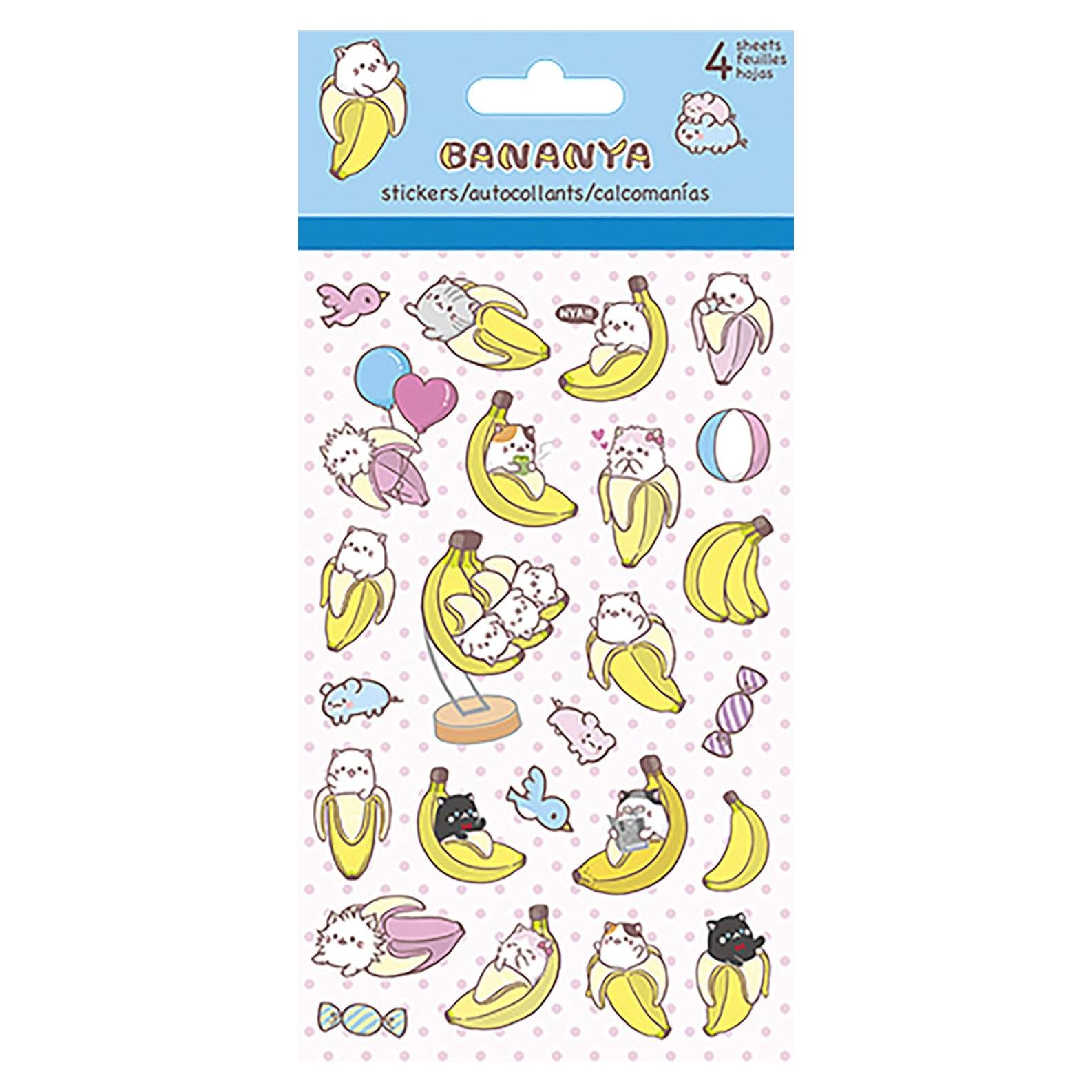 Calcomanías de Anime y Manga Trends International - 4 Hojas