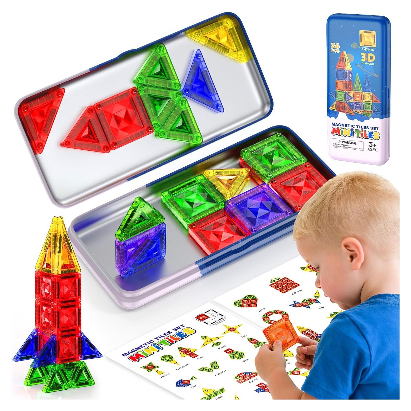Mini Azulejos Magnéticos Dakomoda 26PCS para Niños - Juguete Educativo