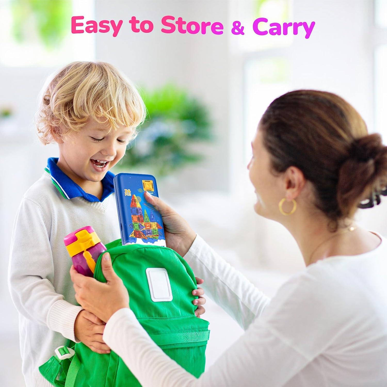 Mini Azulejos Magnéticos Dakomoda 26PCS para Niños - Juguete Educativo