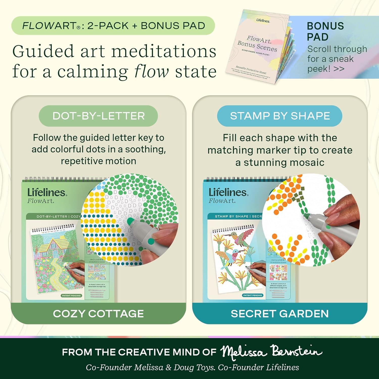 Lifelines FlowArt Pad de Actividad 2-Pack + Pad Adicional