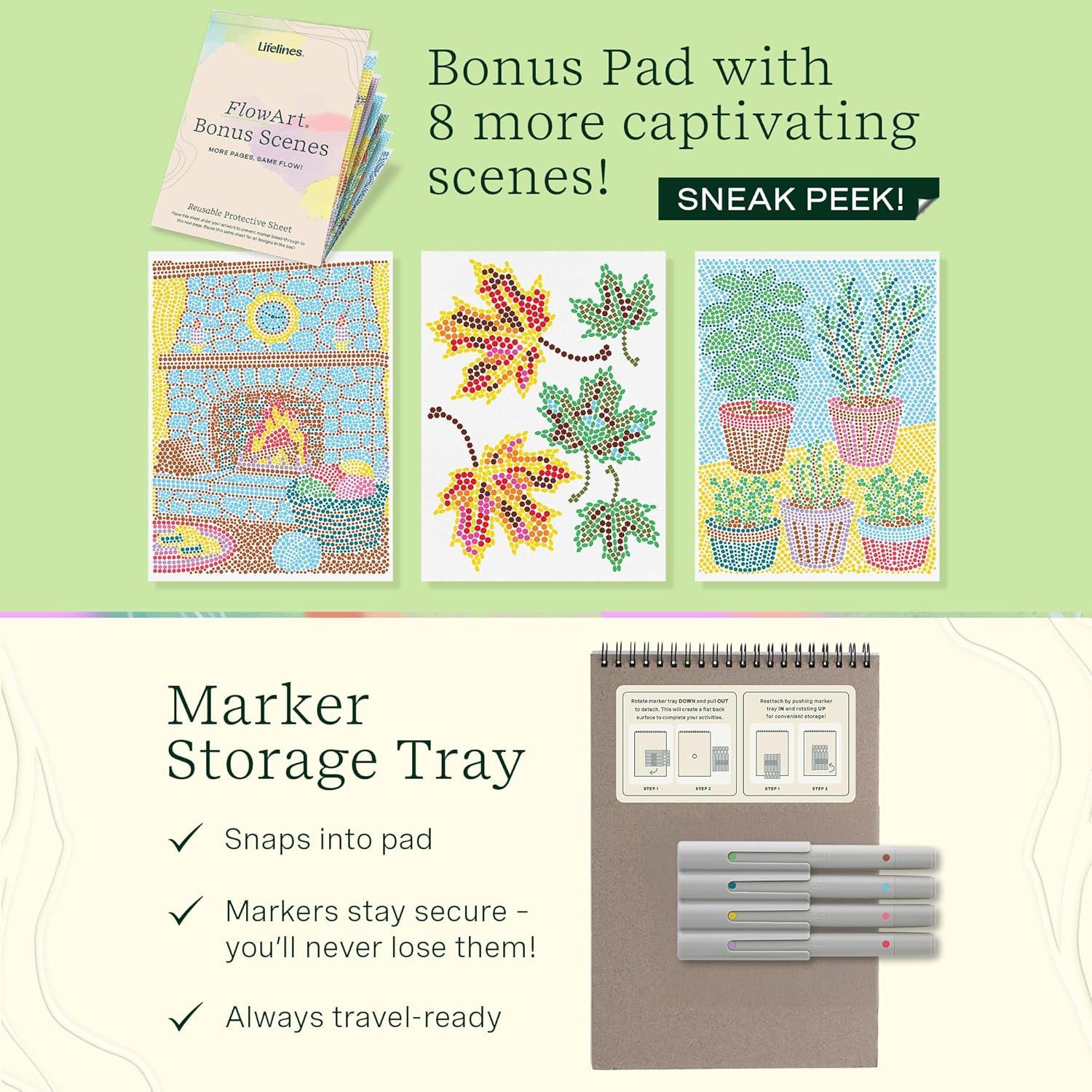 Lifelines FlowArt Pad de Actividad 2-Pack + Pad Adicional