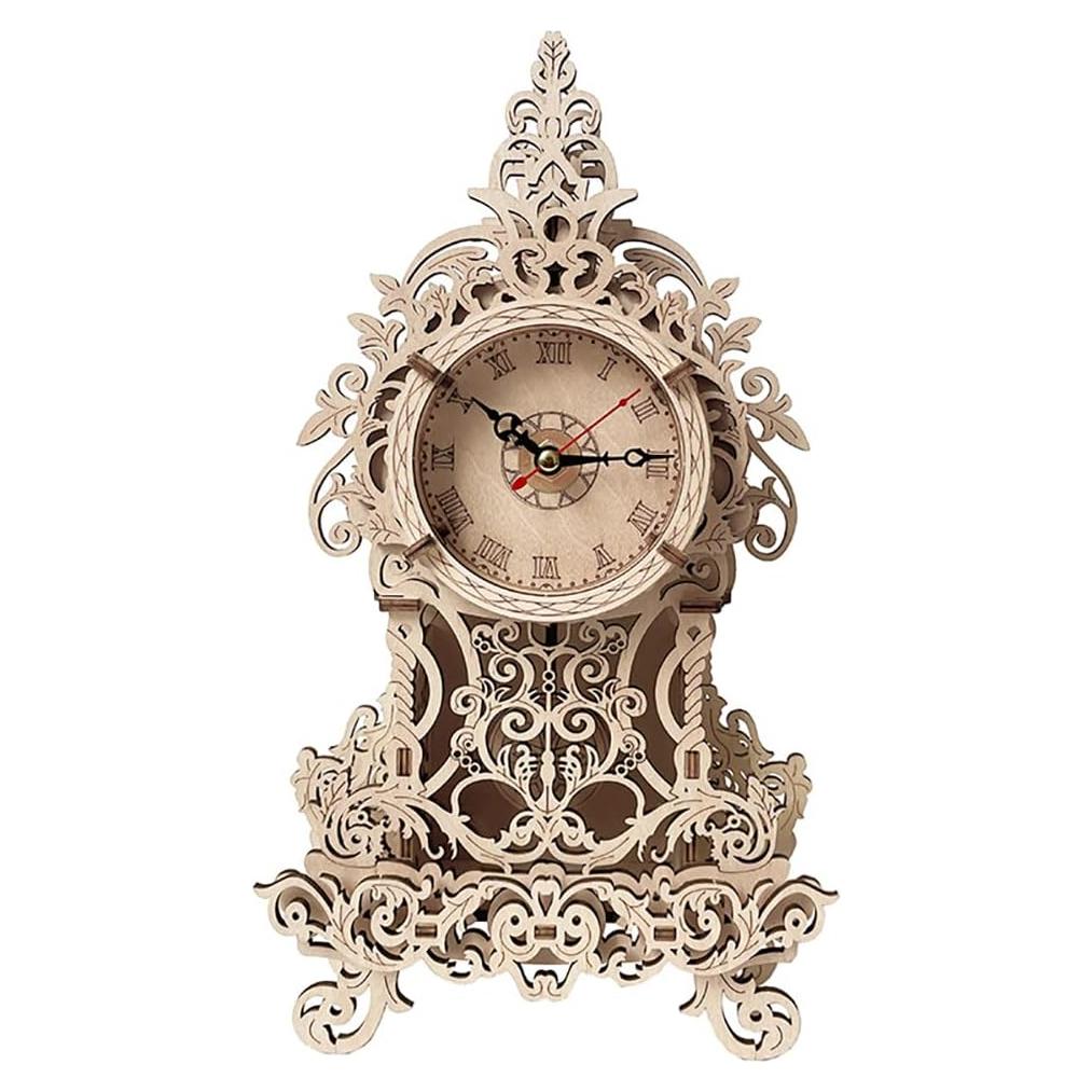 Rompecabezas de Reloj de Madera 3D DIY - T707d