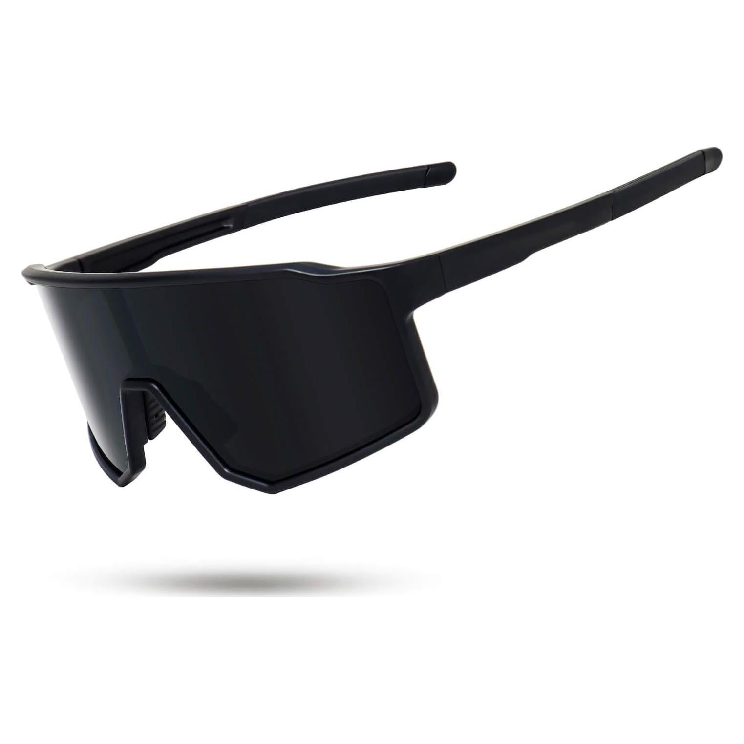 Gafas de sol deportivas polarizadas AVV UV400 - Negro