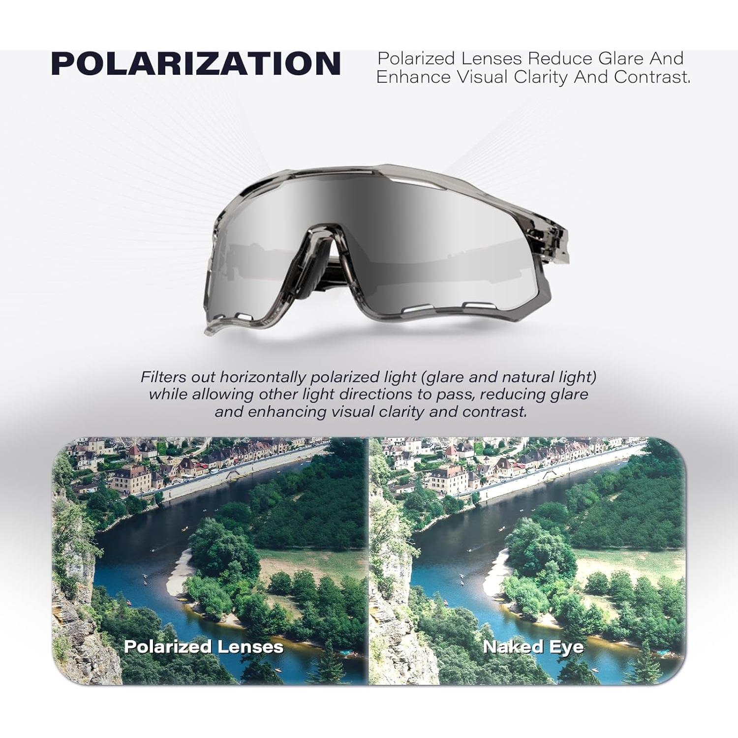 Gafas de sol fotocromáticas GONTSAM UV400 para ciclismo y deportes