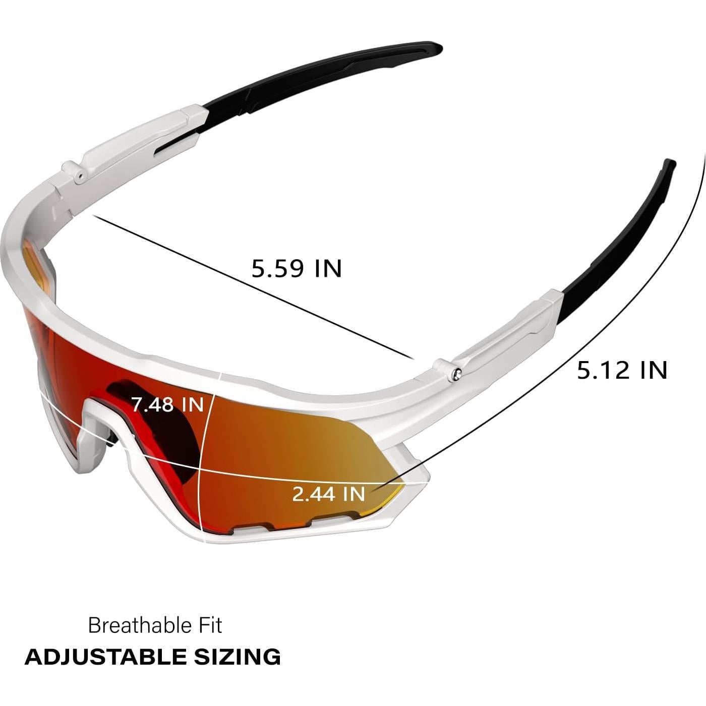 Gafas de Ciclismo Polarizadas TAC con Efecto Fotoquímico UV400