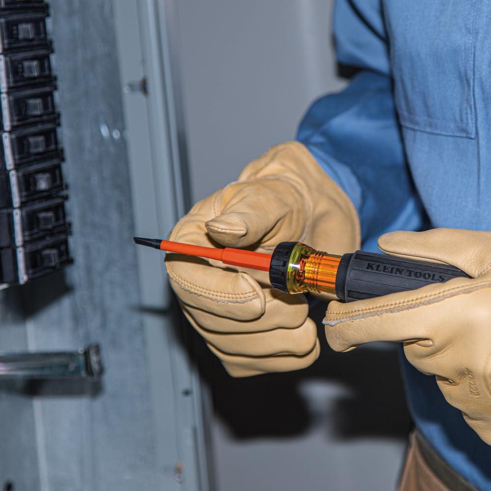 Destornillador Aislado Klein Tools 32287 2-en-1 Punta Cuadrada