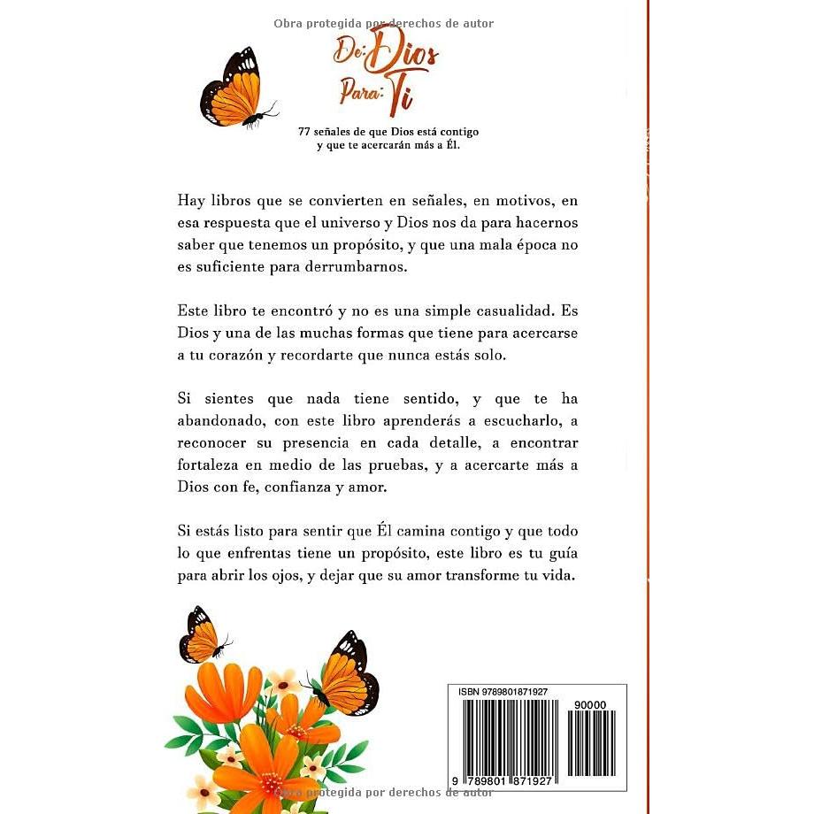 DE: DIOS PARA: TI: 77 señales de que Dios está contigo y que te acercarán más a Él.