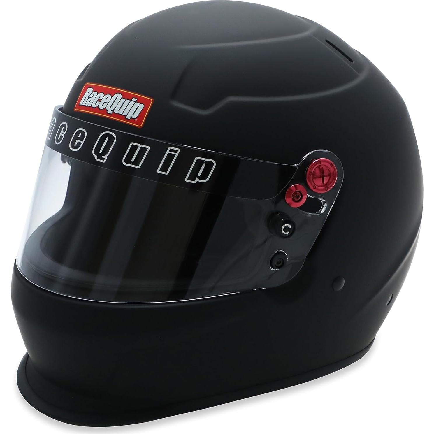 Casco Integral RaceQuip PRO20 Snell SA2020 Negro Mate Grande
