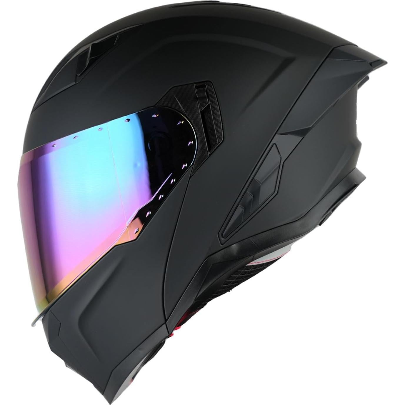 Casco Modular 1Storm KT928 para Motocicleta Doble Visor UV