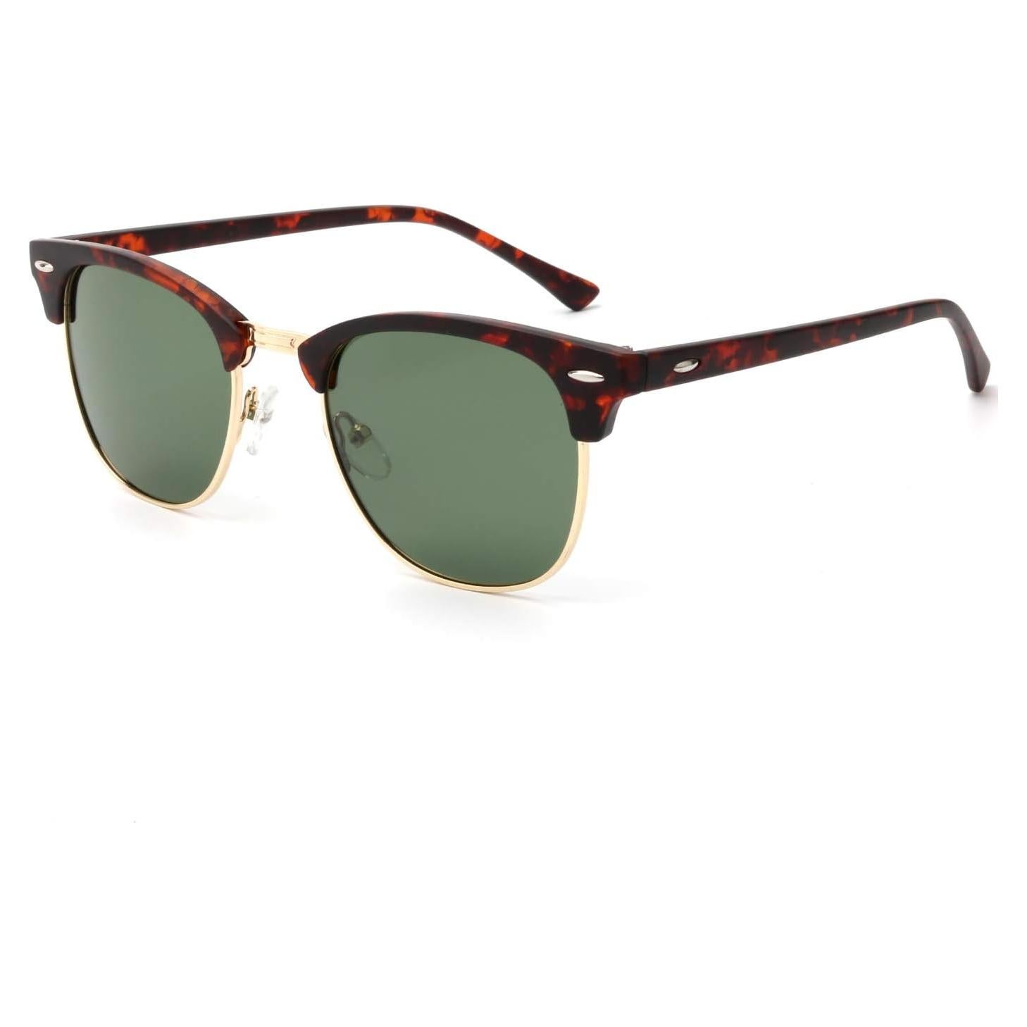 Gafas de Sol Polarizadas KALIYADI Unisex Semi-Aro HD