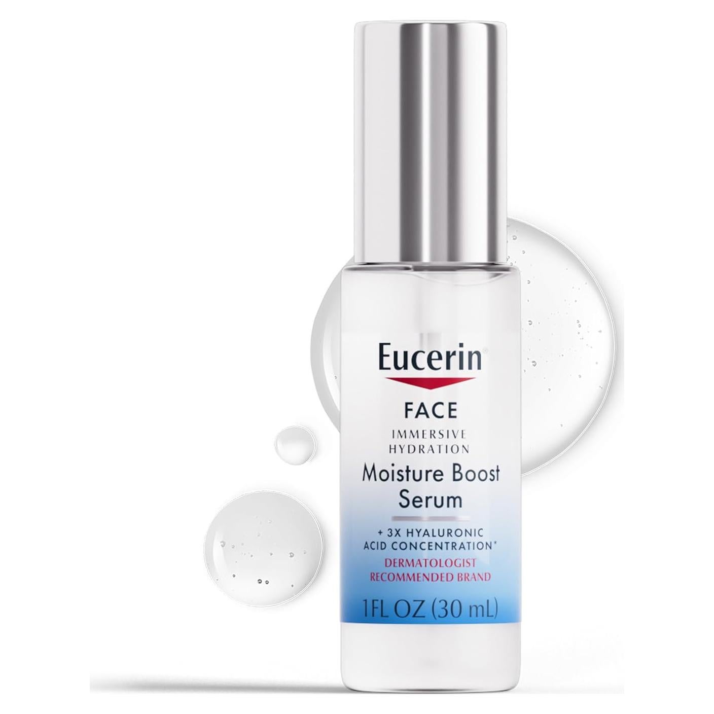 Suero Facial Eucerin 30 ml Hidratación Inmersiva Ácido Hialurónico
