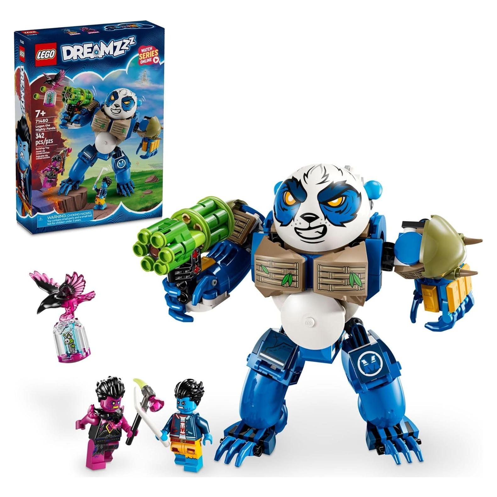 LEGO DREAMZzz Panda Logan 71480 Juguete Reconstruible 342 Piezas