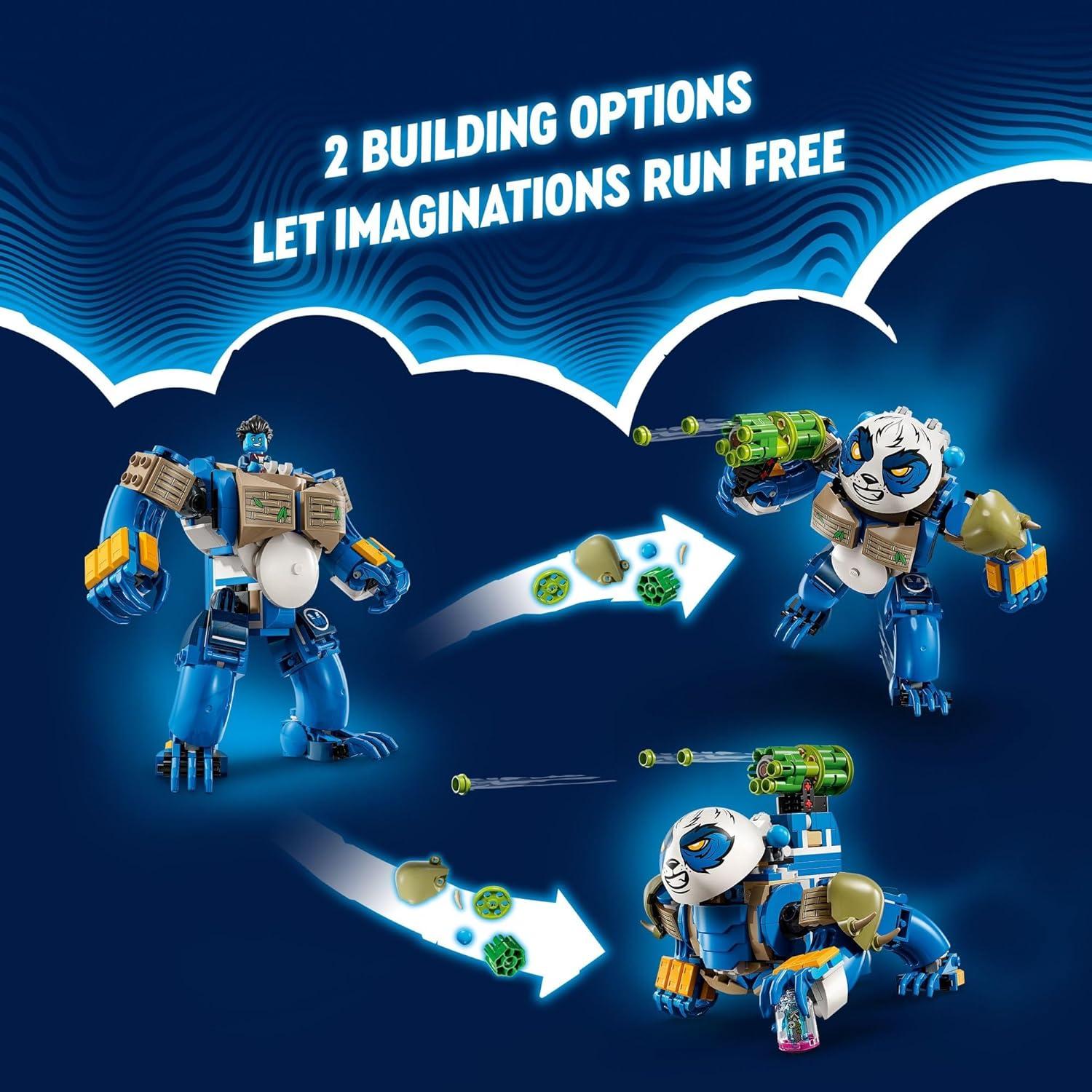 LEGO DREAMZzz Panda Logan 71480 Juguete Reconstruible 342 Piezas