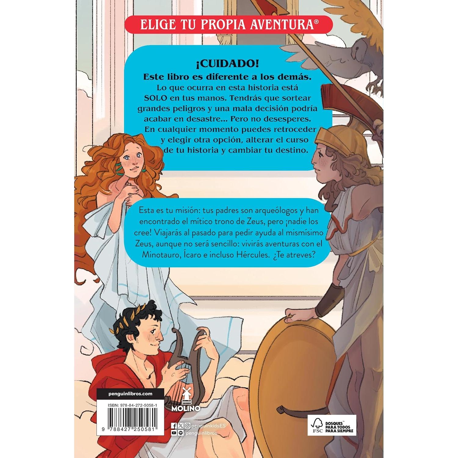 Elige tu propia aventura - El trono de Zeus