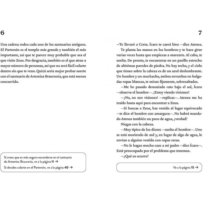 Elige tu propia aventura - El trono de Zeus