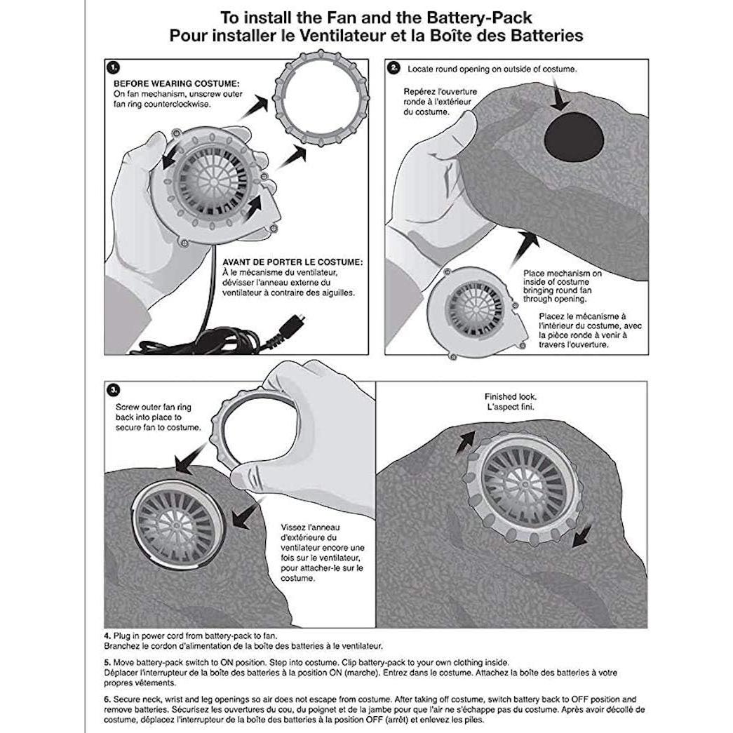 Disfraz Inflable T-Rex Rubie's para Adultos Fiesta Halloween