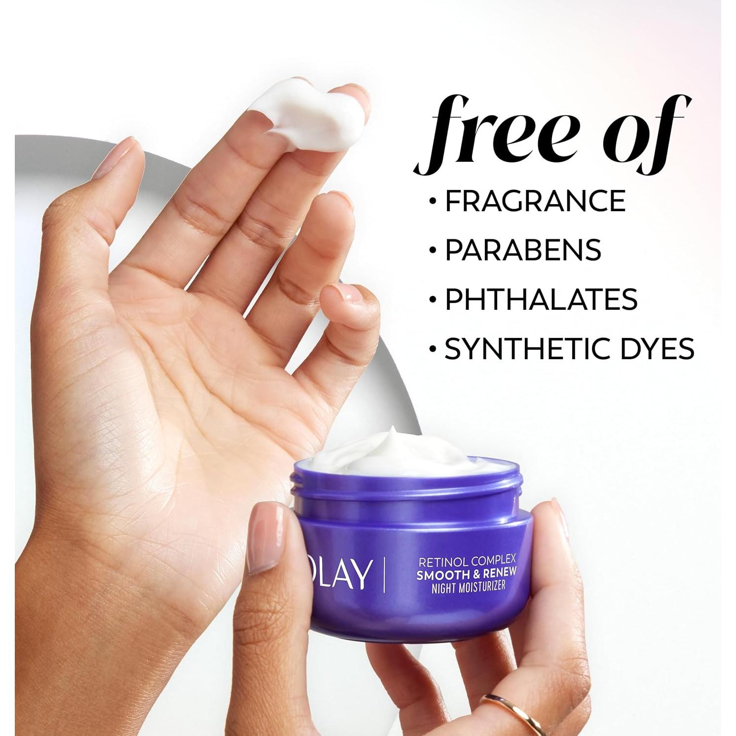 Hidratante Facial Olay Retinol 56.7g - Antienvejecimiento Nocturno