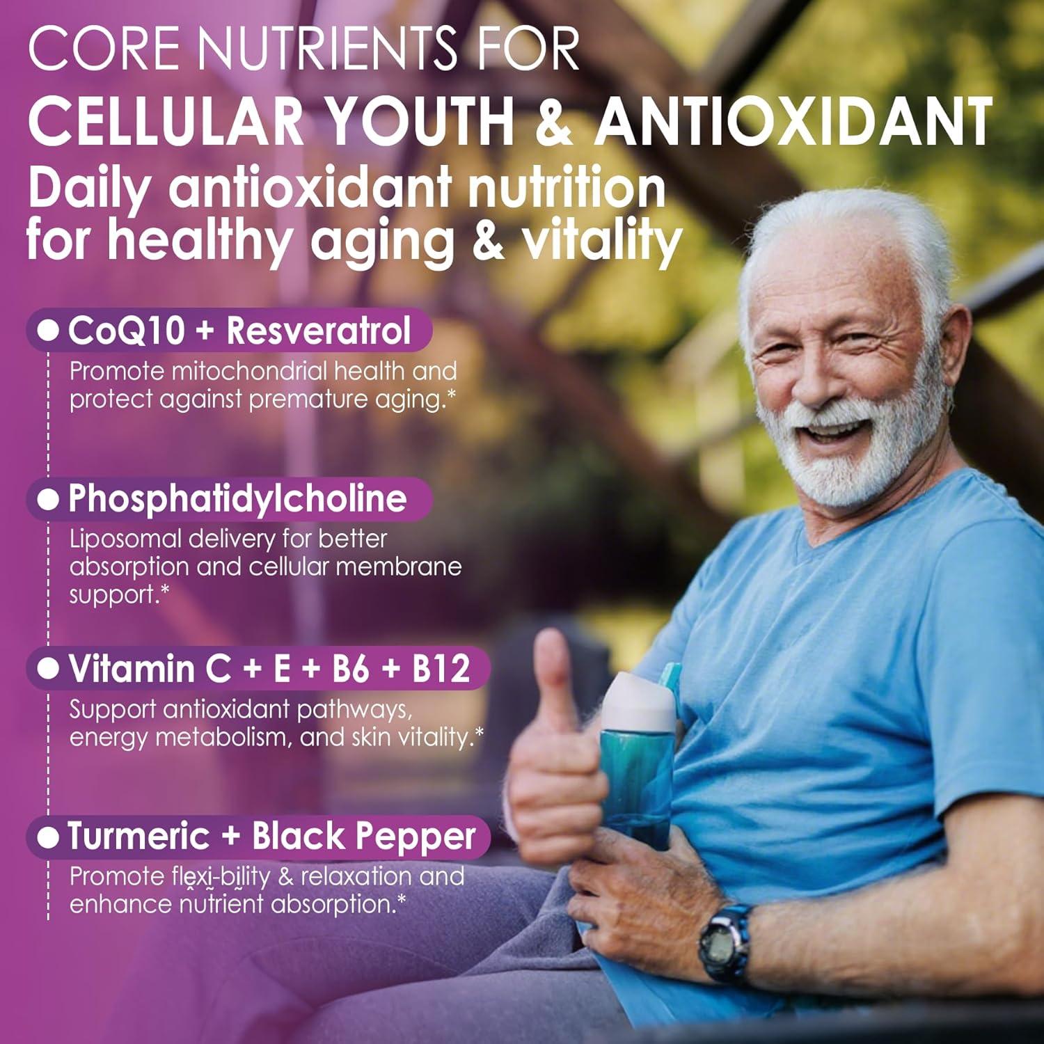 Melatonina 100mg NEVISS con CoQ10 y Antioxidantes 75 Gelatinas