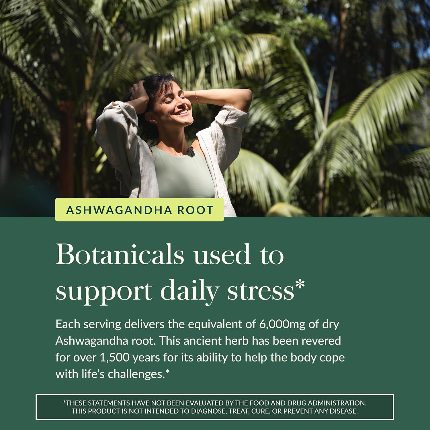 Gomas Orgánicas de Ashwagandha Gaia Herbs - 45 Unidades