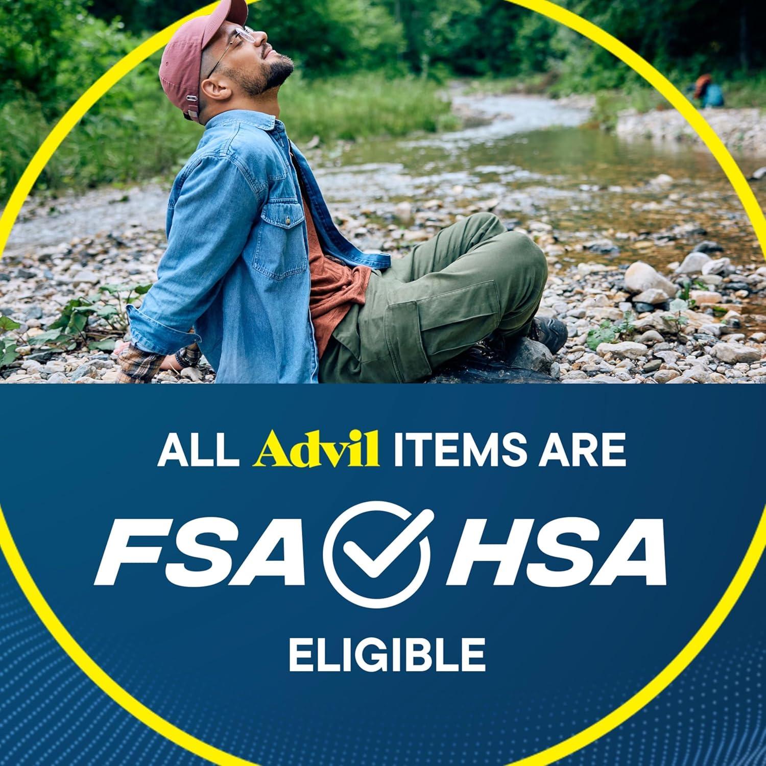 Advil Liqui-Gels Pain Reliever and Fever Reducer, Pain Medicine for Adults with Ibuprofen 200mg for Headache, Backache, Menstrual Pain and Joint Pain Relief - 160 Liquid Filled Capsules