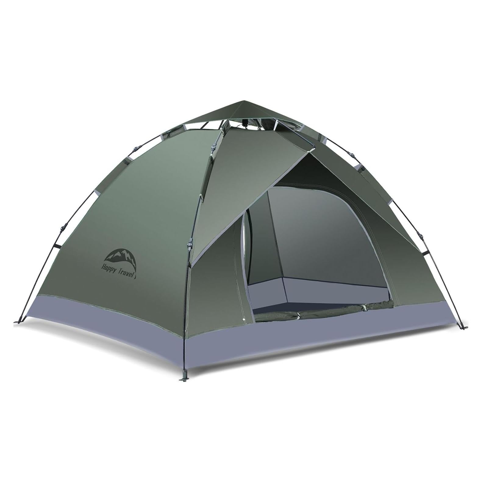 Carpa de Camping Happy Travel HTP-P4-JL 4 Personas Impermeable