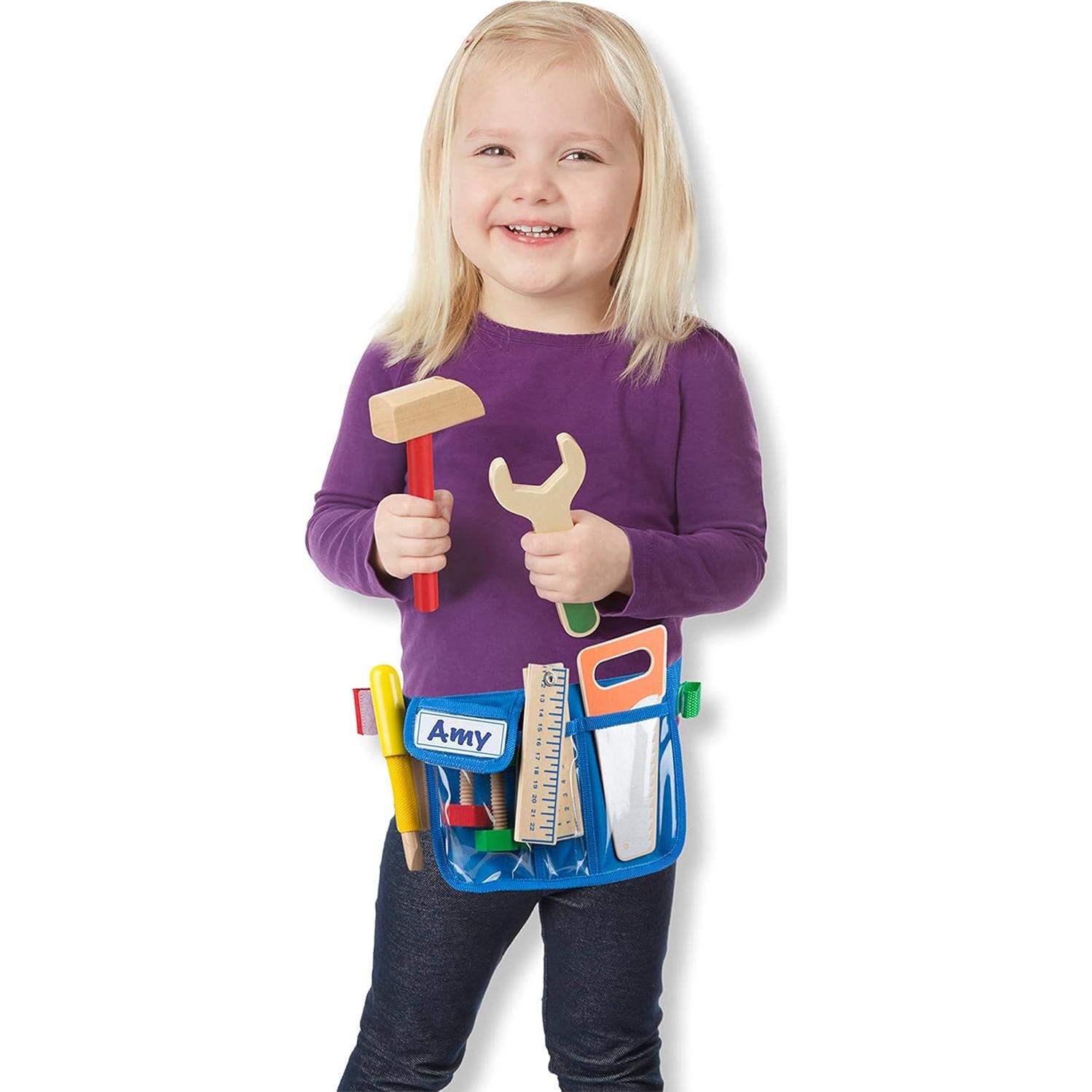 Conjunto de Cinturón de Herramientas Melissa & Doug - 8 Piezas