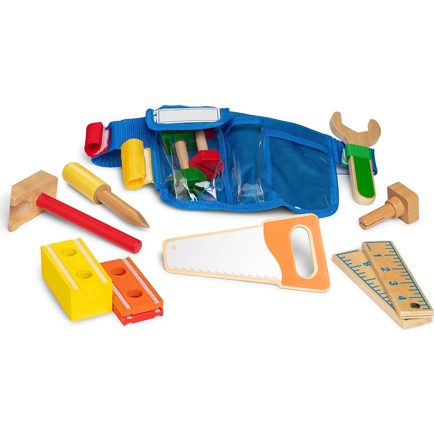 Conjunto de Cinturón de Herramientas Melissa & Doug - 8 Piezas