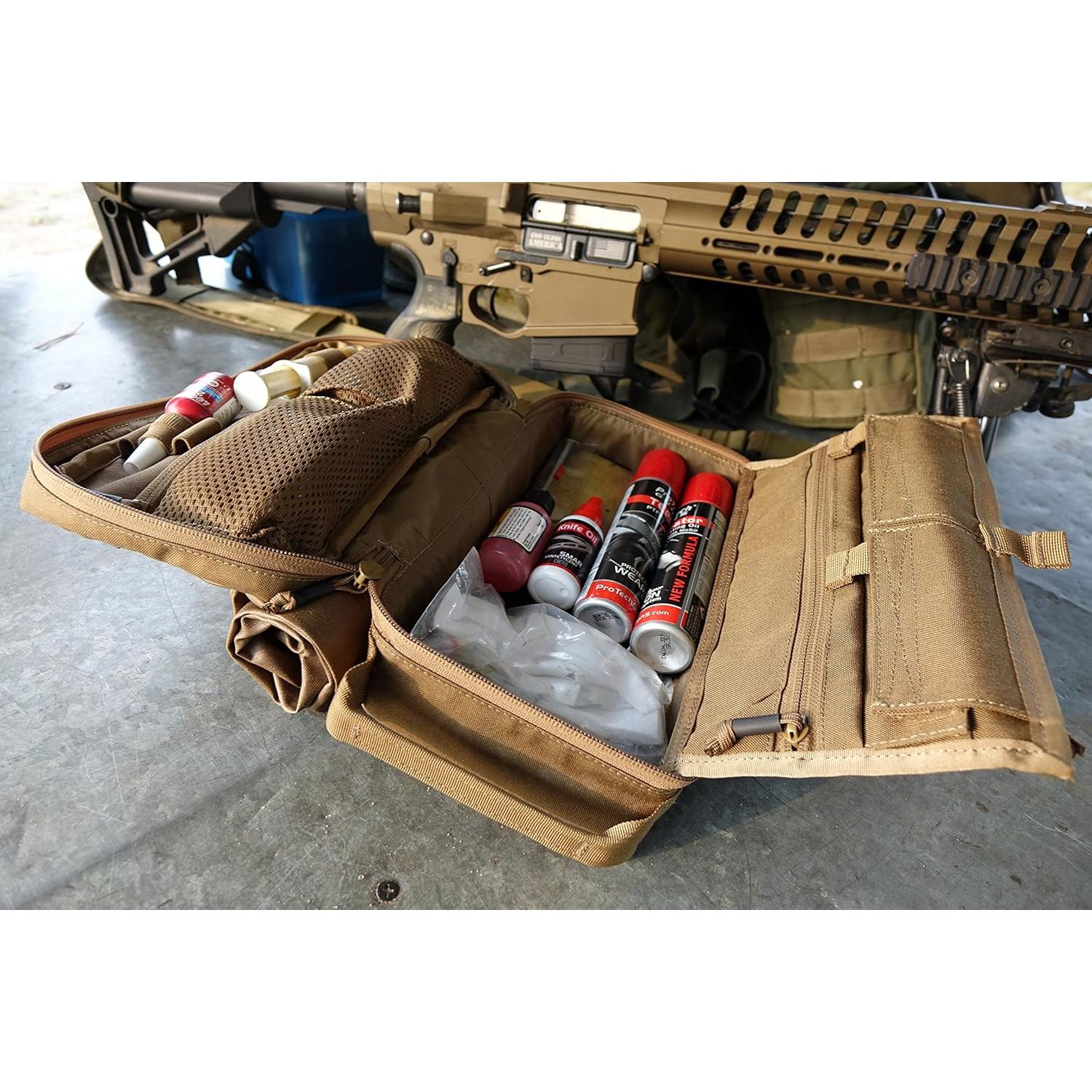 Estuche de Limpieza Helikon-Tex Verde Adaptativo 29.5x15x5.5cm